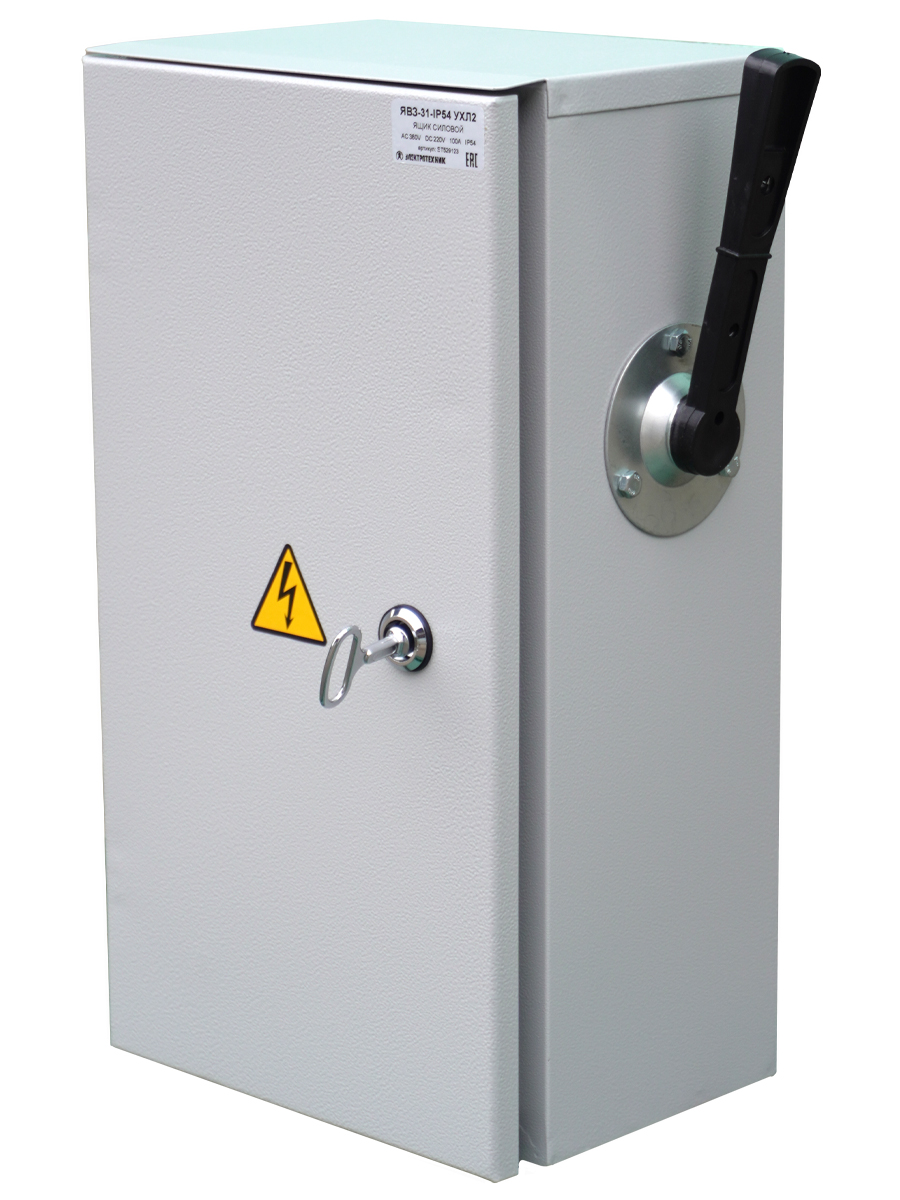 ЯРВ-100-54 УХЛ2, с ПН-2 100А, IP54, ящик силовой  (ЭТ)